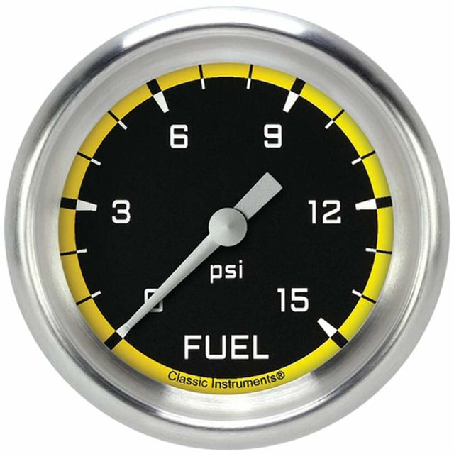 Classic analog gauge set black