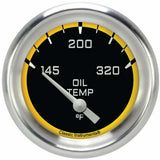 Classic analog gauge set black