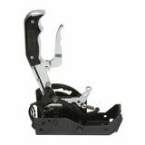 Automatic Gated Shifter - Dual Button Magnum Grip Pro Stick - Two Tone billet aluminum black anodized