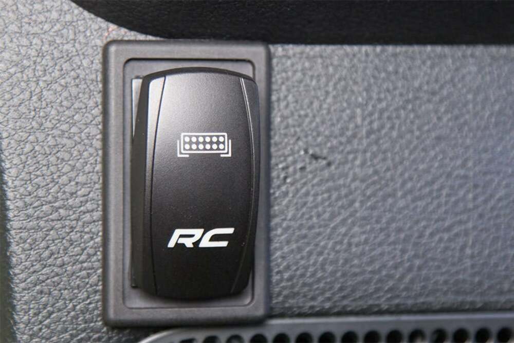 Auxiliary Switch Bezel; Single by Rough Country