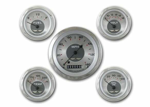 Classic Instruments analog dash gauge set