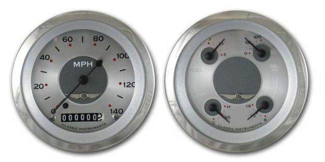 Classic Instruments analog dash gauge set
