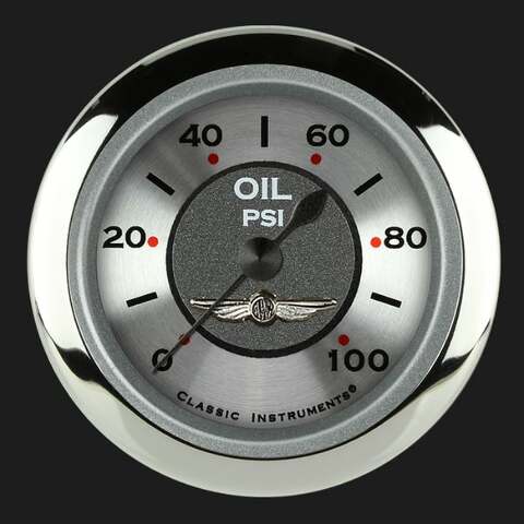 All American 2 1/8" Oil Pressure Gauge AW181SRC