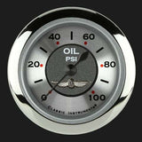All American 2 1/8" Oil Pressure Gauge AW181SRC