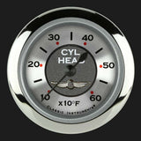 All American 2 1/8" Cylinder Head Temp. Gauge AW197SRC