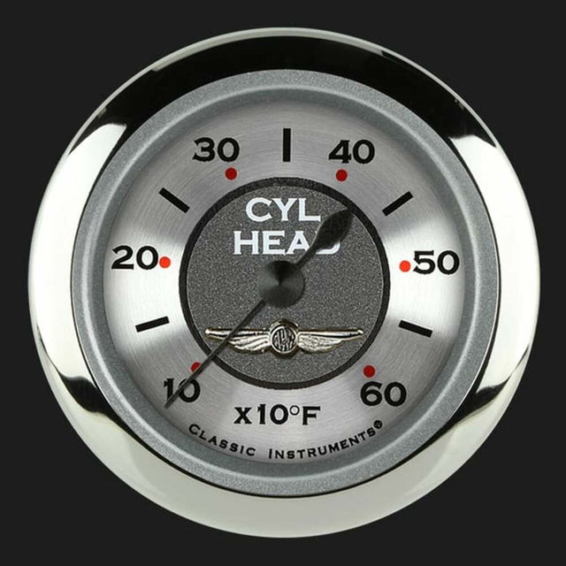 All American 2 1/8" Cylinder Head Temp. Gauge AW197SRC