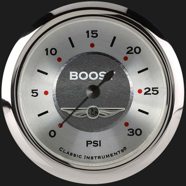 All American 2 5/8" Boost Gauge, 30 psi AW342SRC