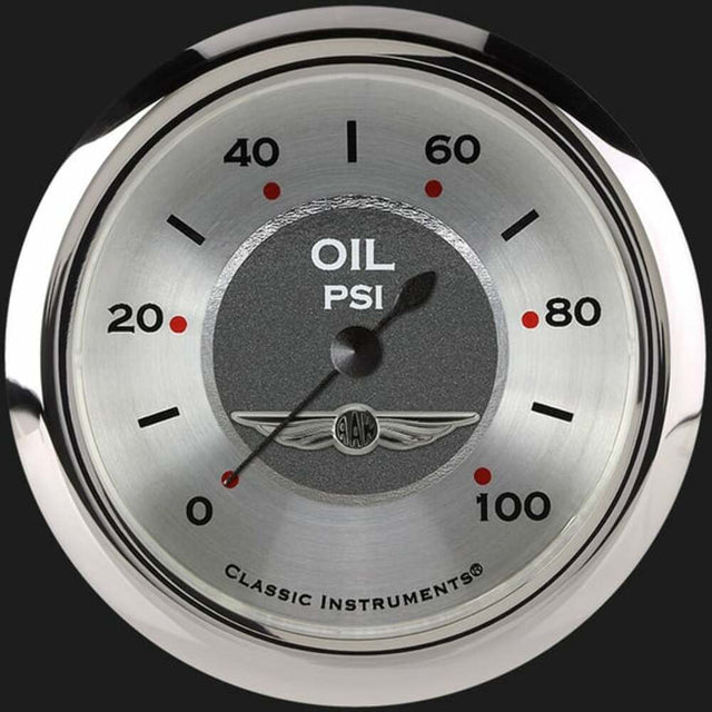 All American 2 5/8" Oil Pressure Gauge AW381SRC