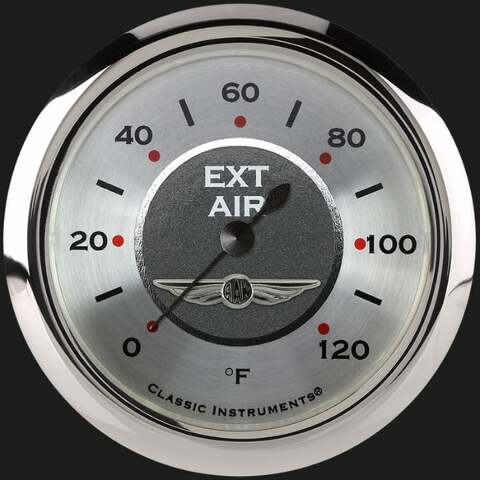 All American 2 5/8" Outside Air Temp Gauge AW399SRC