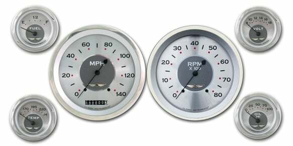 Classic Instruments analog dash gauge set