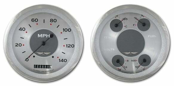 Classic Instruments analog dash gauge set