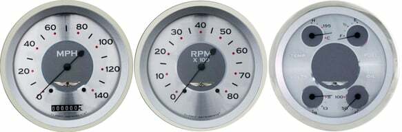 Classic Instruments analog dash gauge set