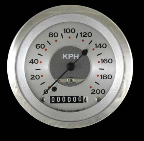 All American 3 3/8" Speedometer AW59SRC