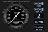 AutoCross Gray Four Gauge Set AX05GBLF