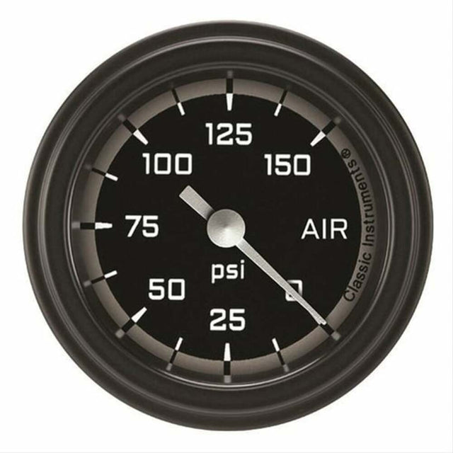 Classic analog gauge set black
