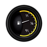 t AutoCross Yellow 2 1/8" Fuel AX14YBLF Classic Instruments