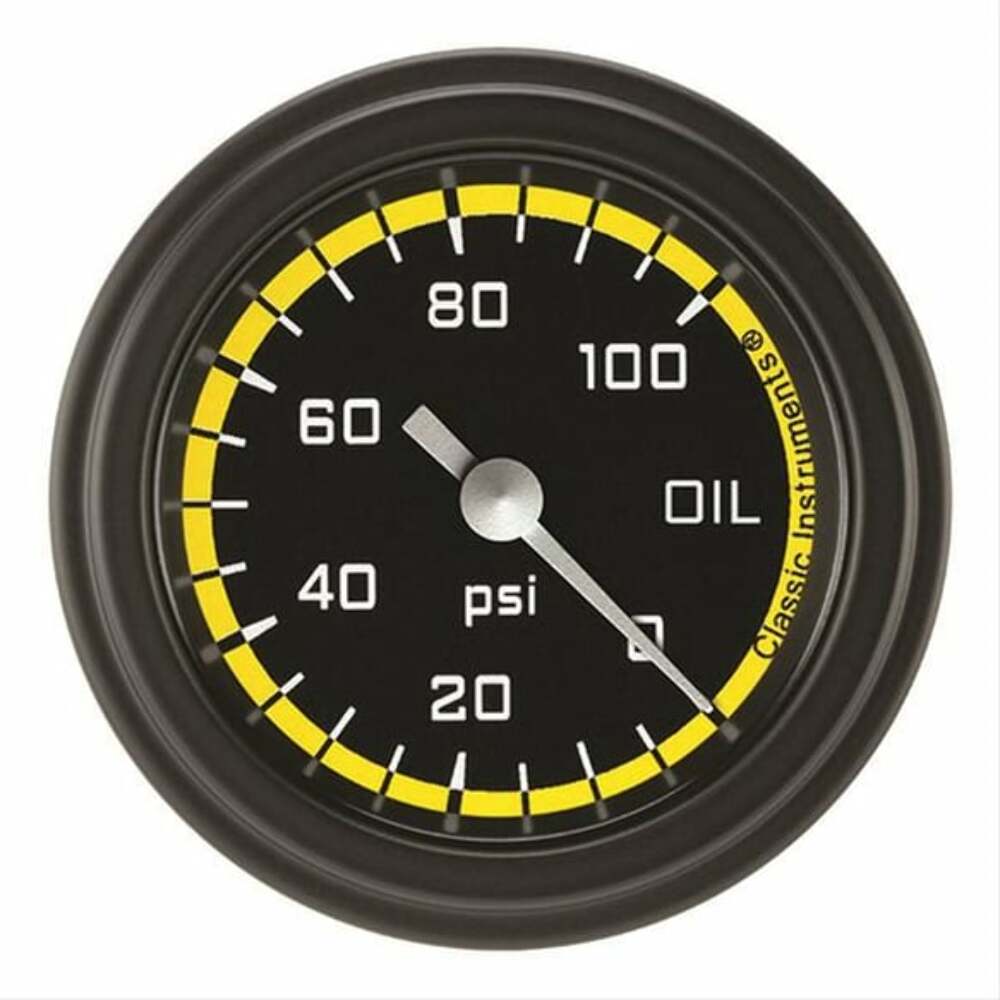 Classic Instruments Oil Pressure Gauge black