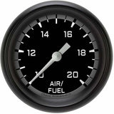 Classic analog gauge set black