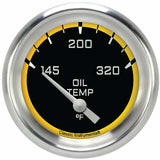 Classic analog gauge set black