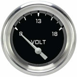 Classic Instruments voltmeter analog gauge black