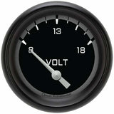 Classic Instruments voltmeter analog gauge black