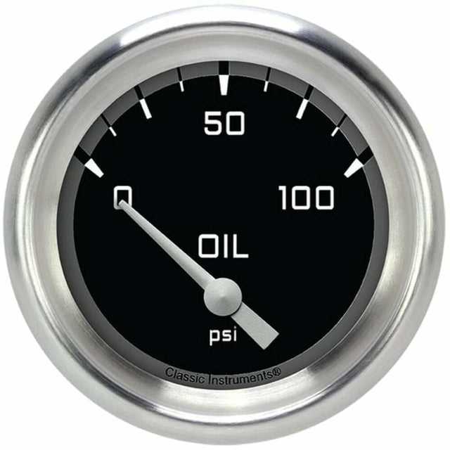 Classic Instruments Oil Pressure Gauge black