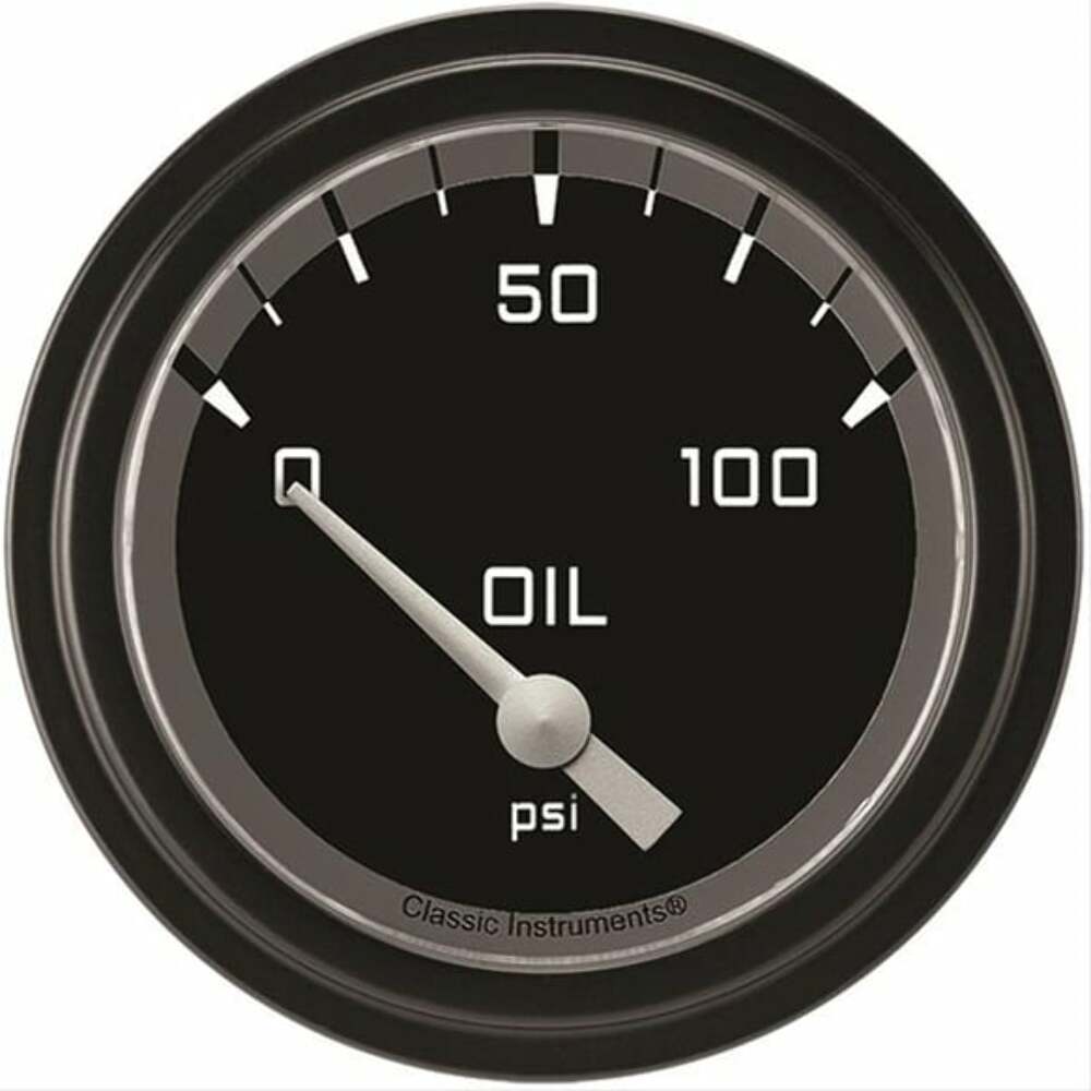 Classic Instruments Oil Pressure Gauge black
