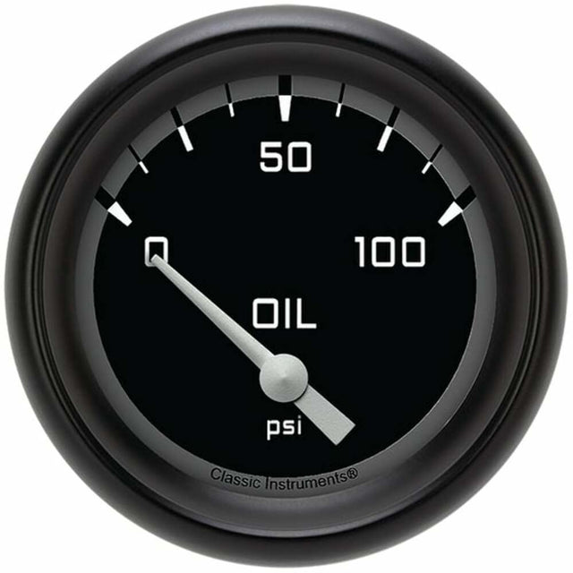 Classic Instruments Oil Pressure Gauge black