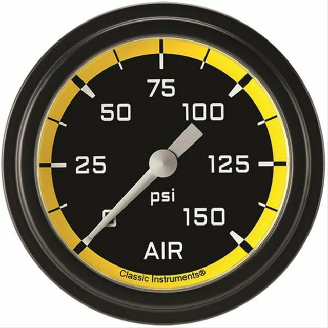 Classic analog gauge set black