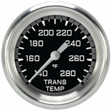 Classic analog gauge set black
