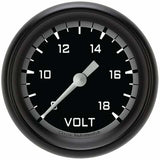 Classic Instruments voltmeter analog gauge black
