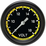 Classic Instruments voltmeter analog gauge black
