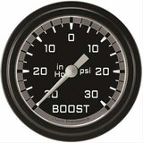 Classic analog gauge set black