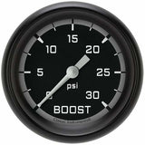 Classic analog gauge set black