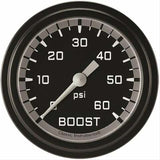Classic analog gauge set black