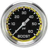 Classic analog gauge set black