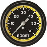 Classic analog gauge set black