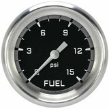 Classic analog gauge set black