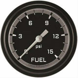 Classic analog gauge set black