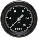 Classic analog gauge set black