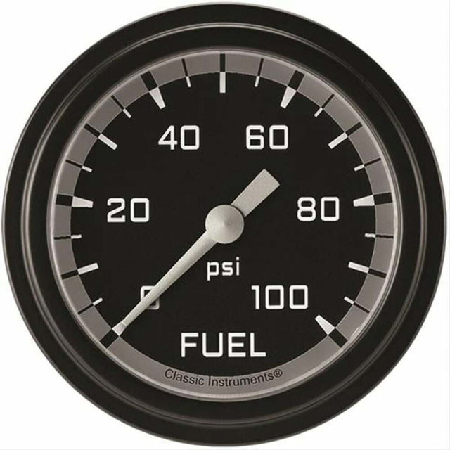 Classic analog gauge set black