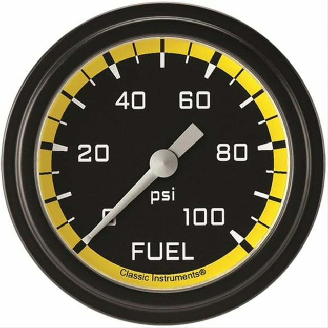 Classic analog gauge set black