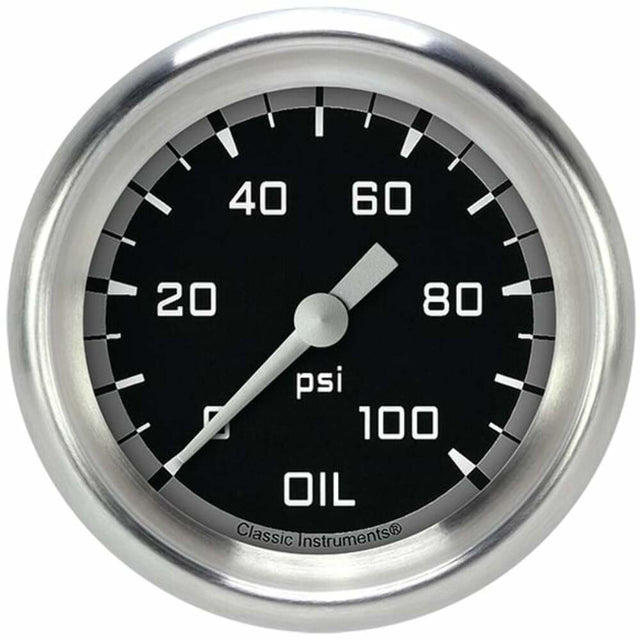 Classic Instruments Oil Pressure Gauge black