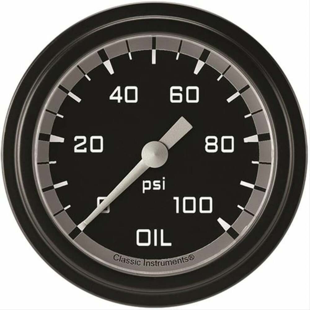 Classic Instruments Oil Pressure Gauge black