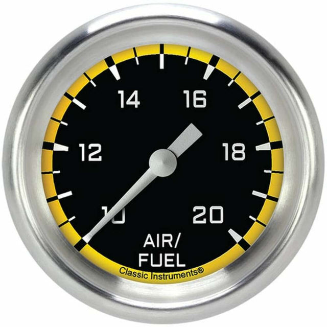 Classic analog gauge set black