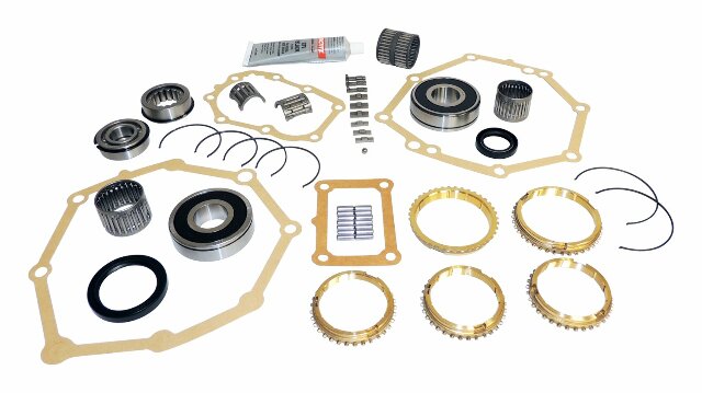 Jeep Steel Silver Transmission Master Overhaul Kit - AX5LMASKIT