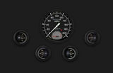 Auto Cross Gray 4 5/8" Speedtachular AX65GBLF