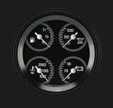 AutoCross Gray 3 3/8" Quad AX73GBLF