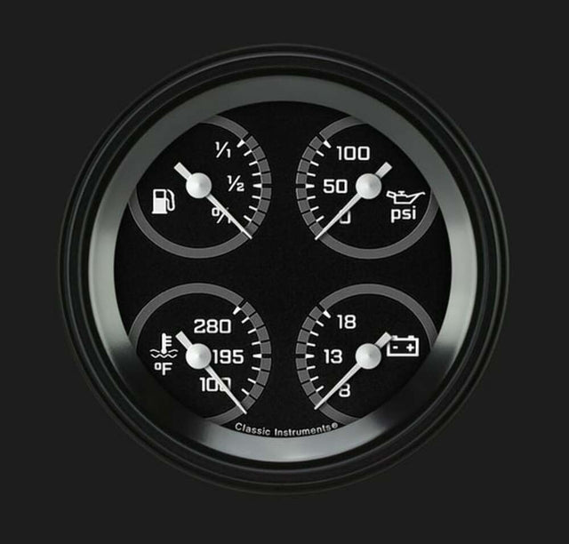 AutoCross Gray 3 3/8" Quad AX79GBLF