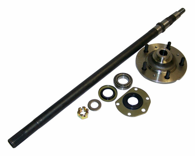rear rear axle shaft assembly for 1976-79 Jeep CJ w/ Quadra-Trac Rear Left 8127079K steel 4x4 drivetrain